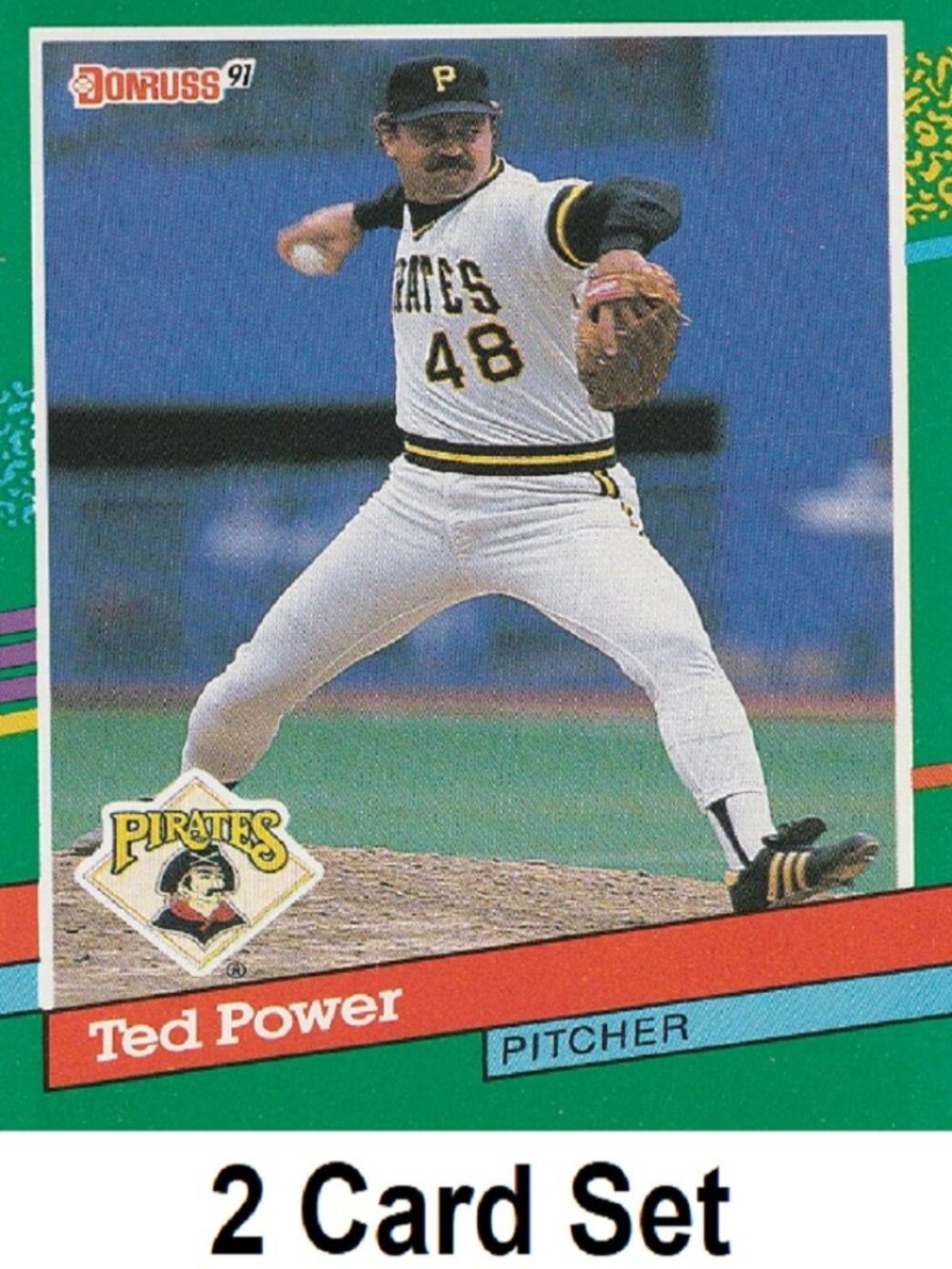 Ted Power Baseball Card Collection